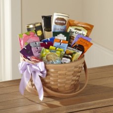 The FTD Quiet Tribute Gourmet Basket