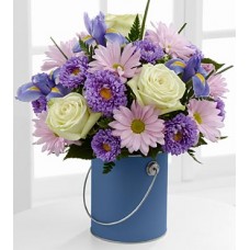 The Color Your Day Tranquility Bouquet by FTD - VASE INCLUDED
