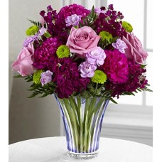 The Timeless Tradition Bouquet by FTD CUT GLASS VASE INCLUDED