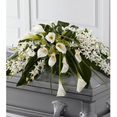 The FTD Angel Wing Casket Spray