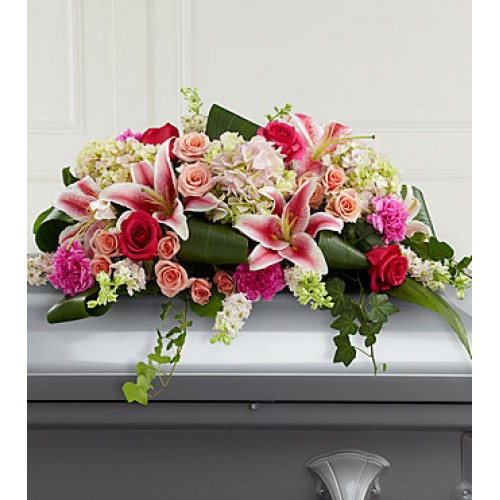 The FTD Splendid Grace Casket Spray