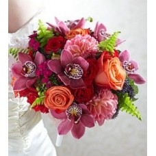 Bridal Bouquet Brilliant Blossoms