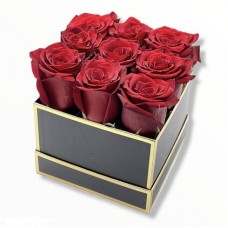 Red Roses in a Box Valentine’s Day