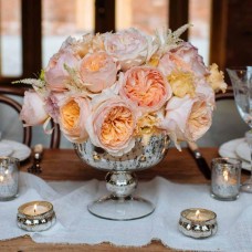 Vintage Wedding Table Arrangement