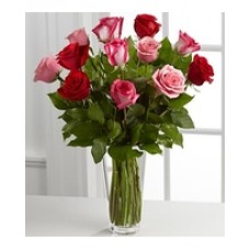The True Romance Rose Bouquet by FTD- VASE INCLUDED