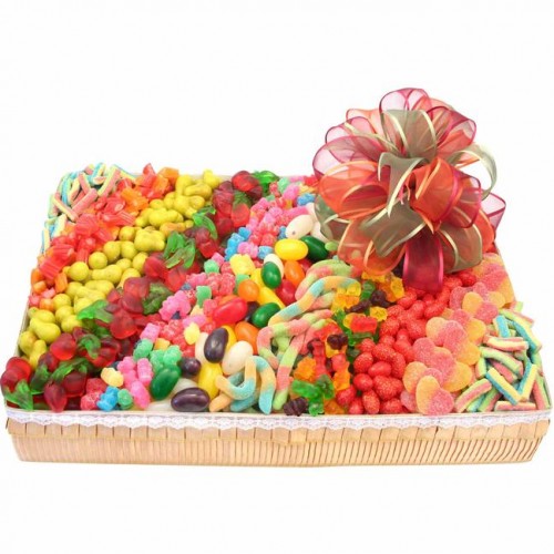 Candy Gift Basket Idea