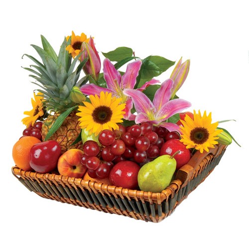 Blooming Seasonal Fruits Tray