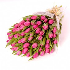 Bouquet of 10 Stems Pink Tulips