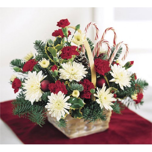 Candy Cane Lane Bouquet - Christmas