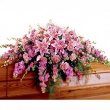 Remembrance Funeral Casket Flowers Spray