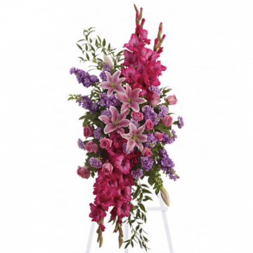 Exquisitely Fresh sympathy Flowers Spray