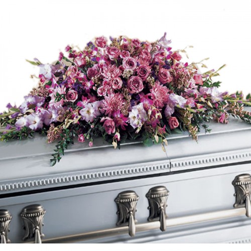 Loveliness Casket Spray Flowers