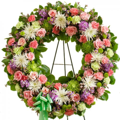 Express your sympathy - Greens Funeral Wreath