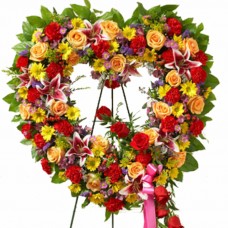 Ravishing Heart Flower for Loss of Loved-Ones