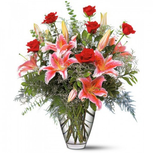 Sympathy Vase Arrangement 