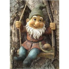 Gnome On a Swing