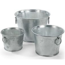 Round Galvanized Buckets