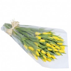 Bouquet of 10 Stems Yellow Tulips