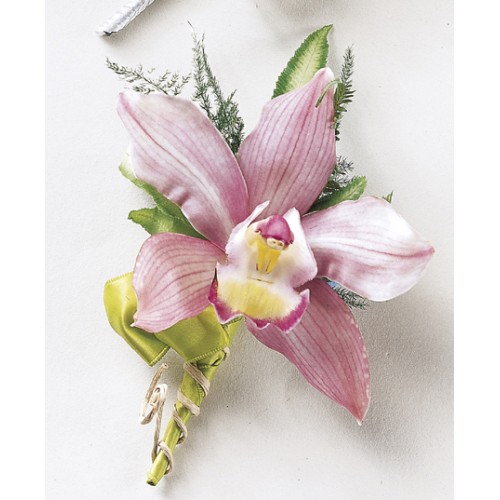 Pink Cymbidium Corsage