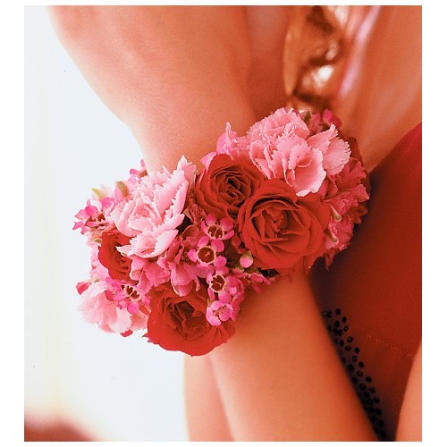 Ruby Romance Bracelet Wristlet
