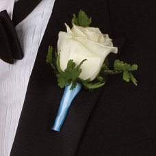 Single Rose Boutonniere