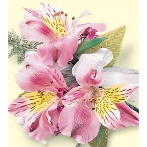 Alstroemeria Blossoms Corsage