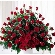 Marvelous Red Rose Arrangement