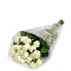 21 Stem White Rose Bouquet