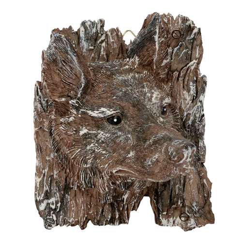 Brown Wolf Wall Plaque