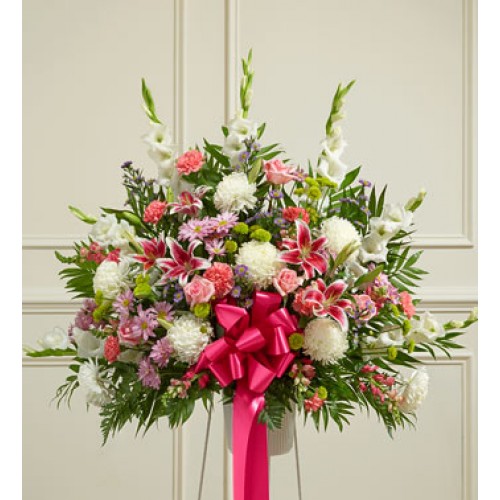 All Things Floral Basket Arrangement