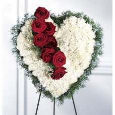 Funeral Flowers – Floral Heart