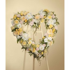 Tribute Heart Wreath Arrangement