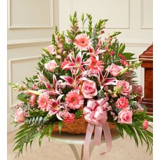 Most Memorable Tribute - Pink Splendor Basket