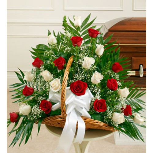 Tribute Rose Bliss Basket