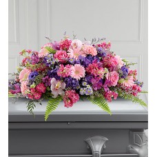 The FTD Glorious Garden Casket Spray