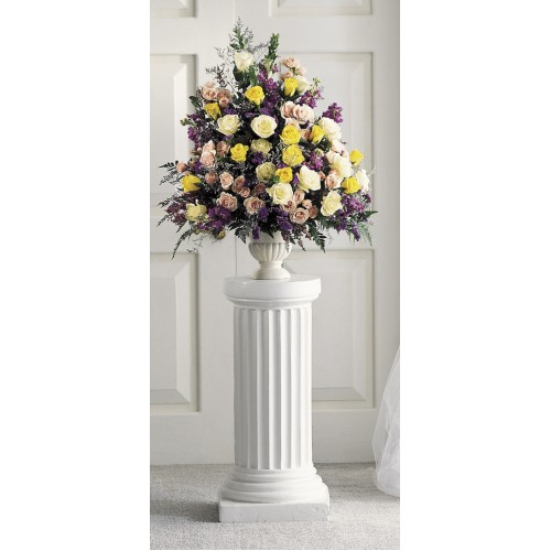 Express your sympathy - Color and Light Arrangement