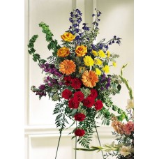 Express your sympathy - Colorful Standing Spray
