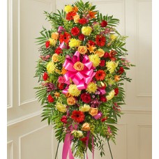 Memorial Flowers - Colors of Radiance Standing Spray