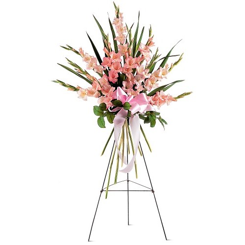 Gladiolus Standing Spray - Condolences Flowers