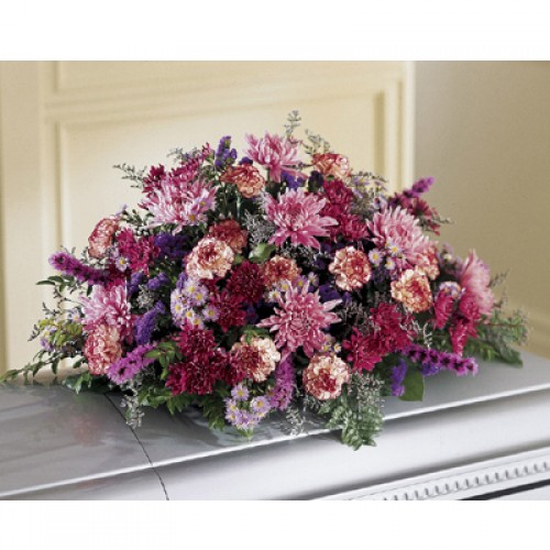 Immortal Casket flowers 