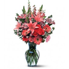 Marvelous Flowering Vase Arrangement