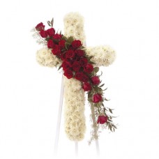 Holy Cross Funeral Flowers Spray