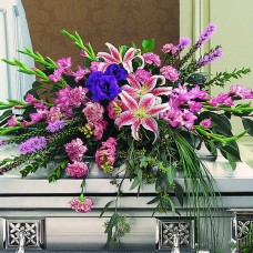Triumphant Funeral Casket Flowers