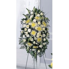 Memorial White Spray Arrangement